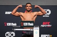 Трое бойцов оштрафованы после взвешивания на UFC Vegas 122 - «Бокс и ММА»
